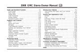 GMC Sierra 1500 2008 Owner's manual