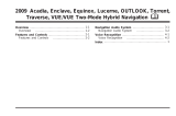 Buick 2009 Enclave Navigation Guide