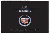 Cadillac XLR-V User manual