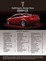 Pontiac 2009 G5 User guide