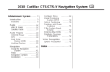 Cadillac 2010 CTS-V Owner's manual