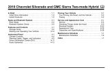 Chevrolet 2010 Sierra 1500 User manual