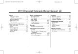 Chevrolet COLORADO 2011 Owner's manual