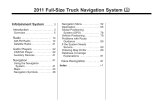 GMC 2011 Yukon XL Navigation Guide