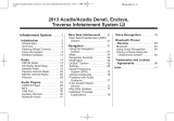 GMC 2013 Acadia User manual