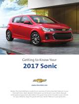 Chevrolet Sonic 2017 User guide