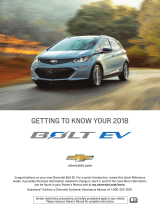Chevrolet 2018 Bolt EV User guide