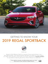 Buick Regal Sportback 2019 User guide