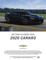Chevrolet 2020 Camaro User guide
