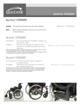 Quickie XTENDER Owner's manual