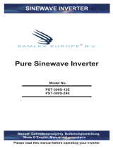 Samlexpower PST-300S-12E Owner's manual