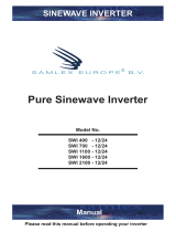 Samlexpower SWI 2100-12 Owner's manual