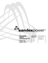 Samlexpower MSK-90 Owner's manual
