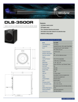 Velodyne DLS-3500R Owner's manual