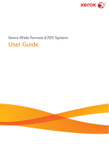 Xerox 6705 Wide Format Solution User guide