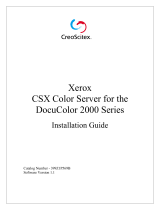 Xerox DocuColor 2045 Installation guide