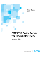 Xerox DocuColor 3535 User guide