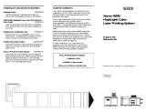 Xerox 4850 Highlight Color Laser Printing System User manual