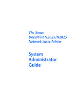 Xerox DOCUPRINT N2825 User manual