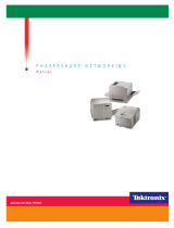 Tektronix Phasershare Printer User manual