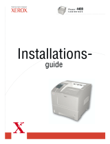 Xerox 4400 Installation guide