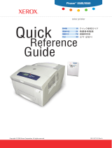 Xerox 8500/8550 Reference guide