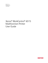 Xerox WorkCentre 6515 Multifunction Printer User guide