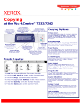 Xerox 7232/7242 User guide