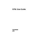 Xerox Xi70c Color Owner's manual