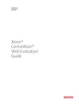 Xerox CentreWare Web User guide