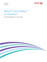 Xerox ConnectKey for SharePoint® Installation guide