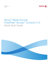 Xerox FreeFlow Accxes Control Installation guide