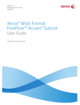 Xerox FreeFlow Accxes Submit Support & Software User guide