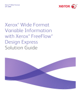 Xerox Wide Format IJP 2000 User manual
