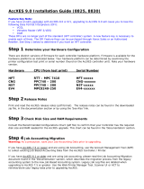 Xerox 8825 Installation guide