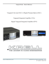 Krell Industries Vanguard Universal DAC Source Owner’s Reference