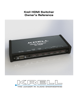 Krell Industries HDMI 4K HDR Switcher Owner’s Reference