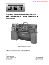 JET BDB-1340A Owner's manual