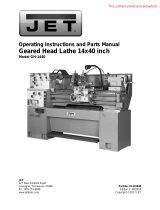 JET GH-1440-3 Owner's manual