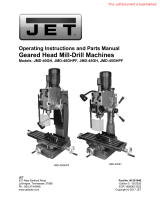 JET JMD-45GHPF Owner's manual