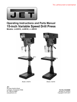 JET J-A5816 Owner's manual