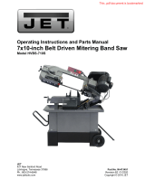 JET HVBS-710S Owner's manual