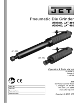 JET JAT-402 Extended Die Grinder 505402 Owner's manual