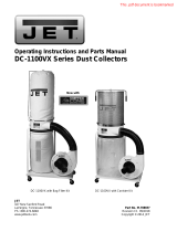 JET DC-1100VX-5M Owner's manual