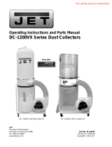 JET DC-1200VX-BK3 Owner's manual