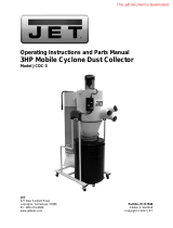 JET JCDC-3 Owner's manual