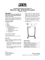 JET JWL-1015 Owner's manual