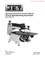 JET JWSS-18B Owner's manual