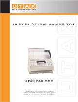 Triumph Adler FAX 930 Operating instructions
