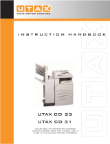 Utax CD 31 Owner's manual